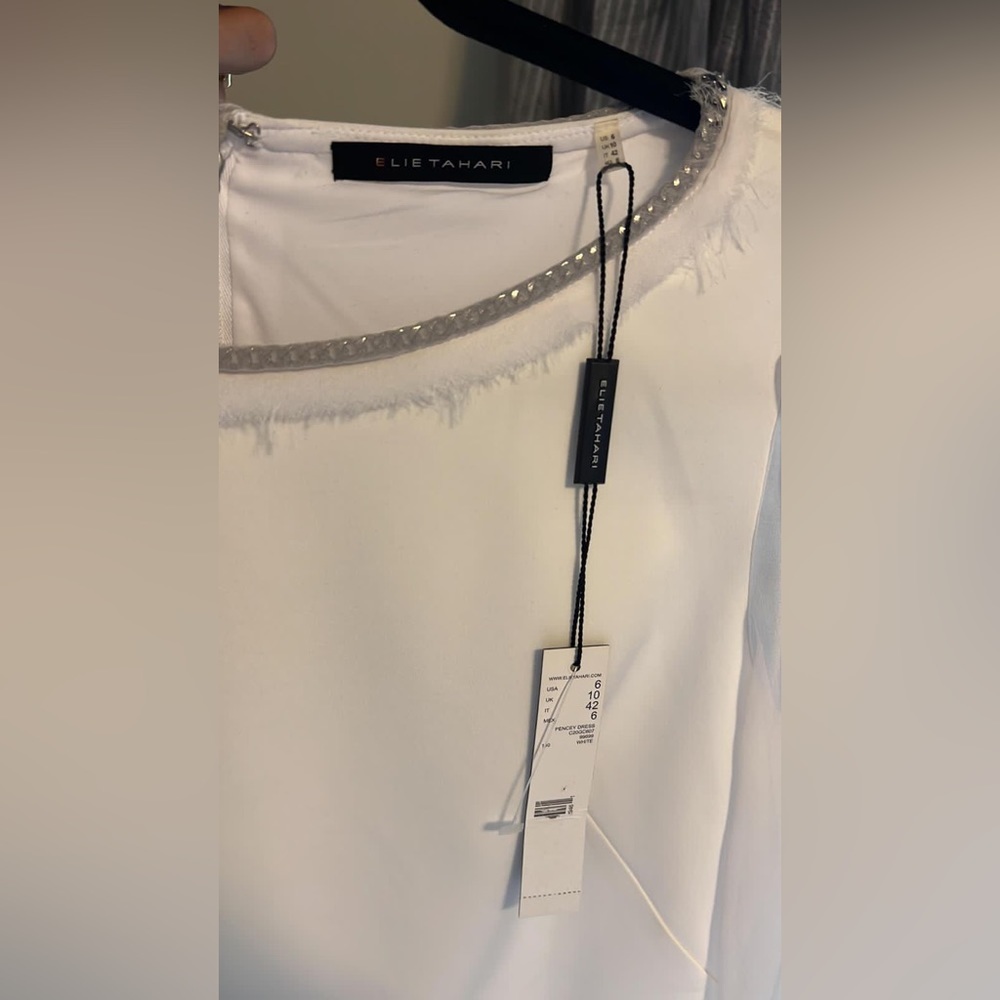 ELIE TAHARI Pencey White Dress - Picture 5 of 9